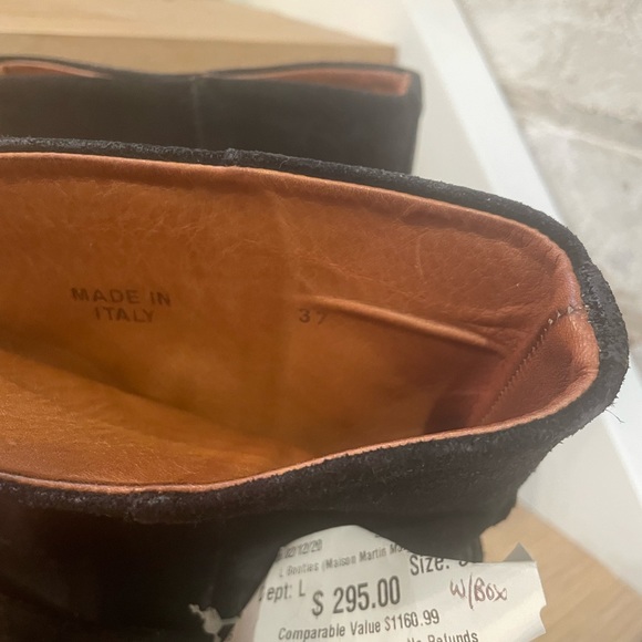 Maison Margiela Moto/Boho suede ankle boots - Picture 5 of 6